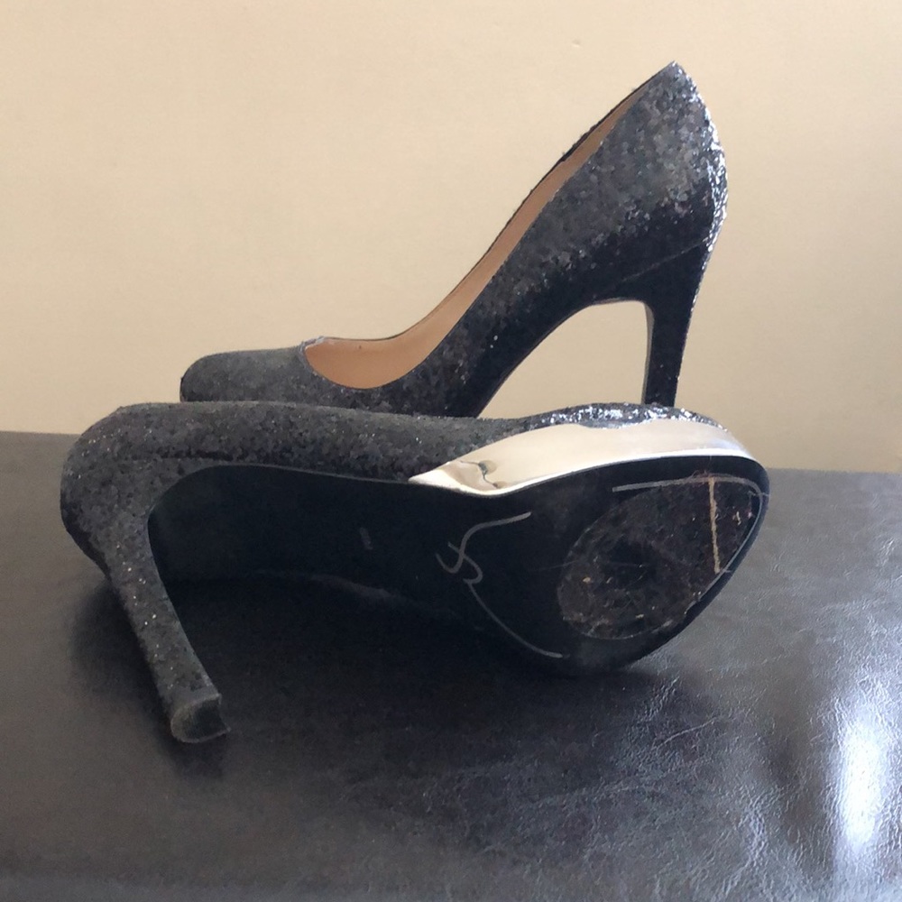 Joan & David Glittered platform heels - Picture 9 of 9